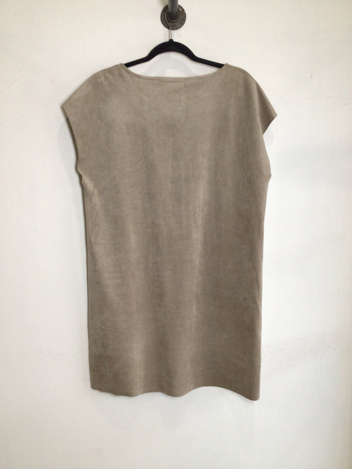 Faux Suede Dress