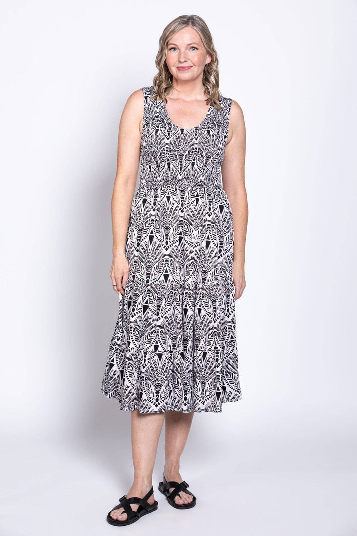 Jessie Dress - Black Print