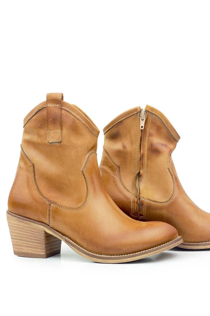 Victoria Cowboy Booties