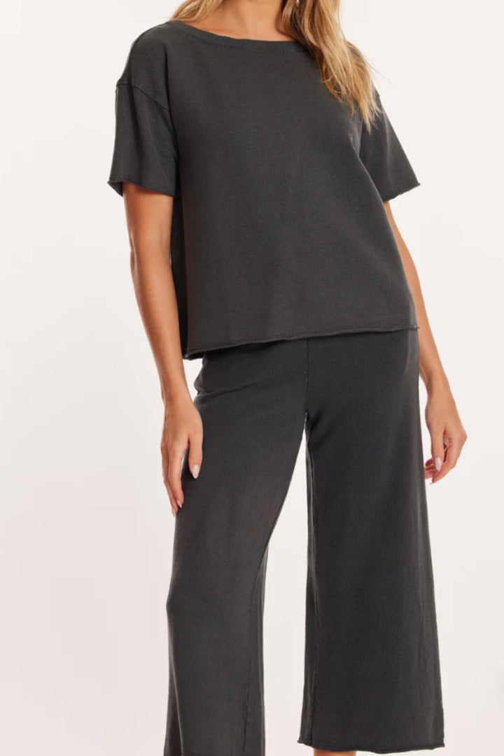 Boxy Boatneck Top
