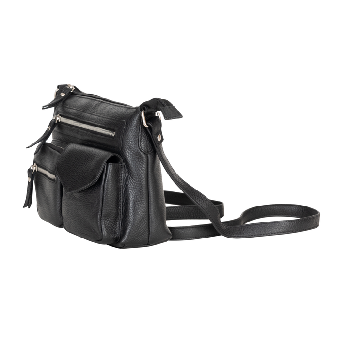 Mila Crossbody Bag: Black