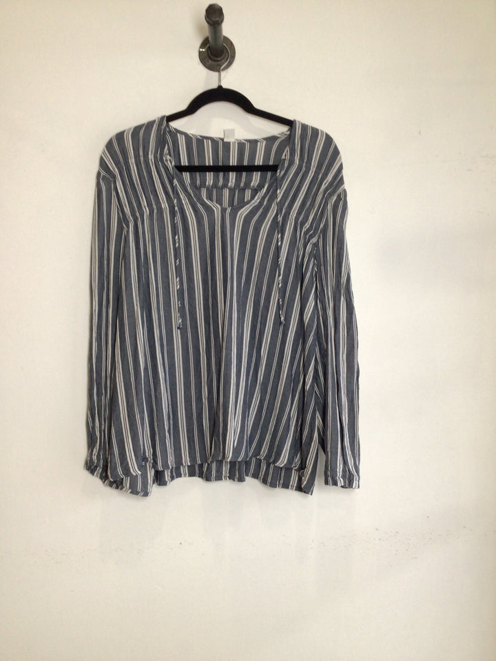 Loose Fit Striped Blouse