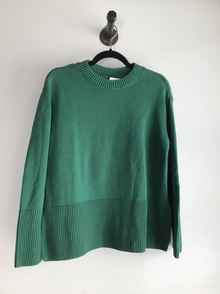 Crew Neck Cotton Sweater- Small