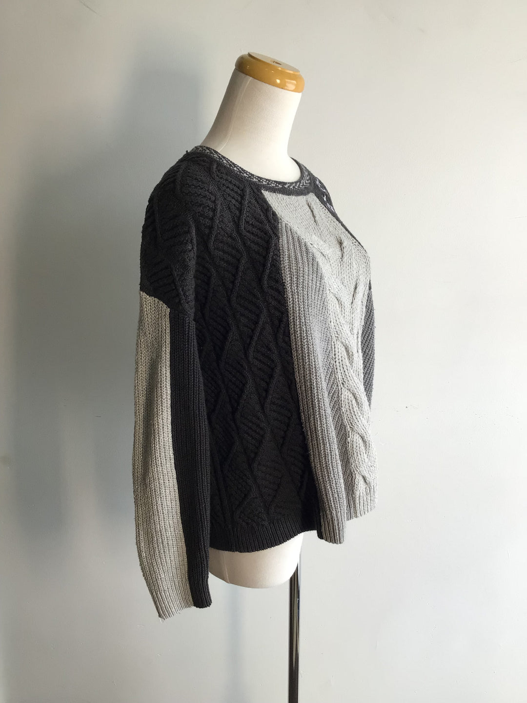 Desigual Cable Sweater - Size Small