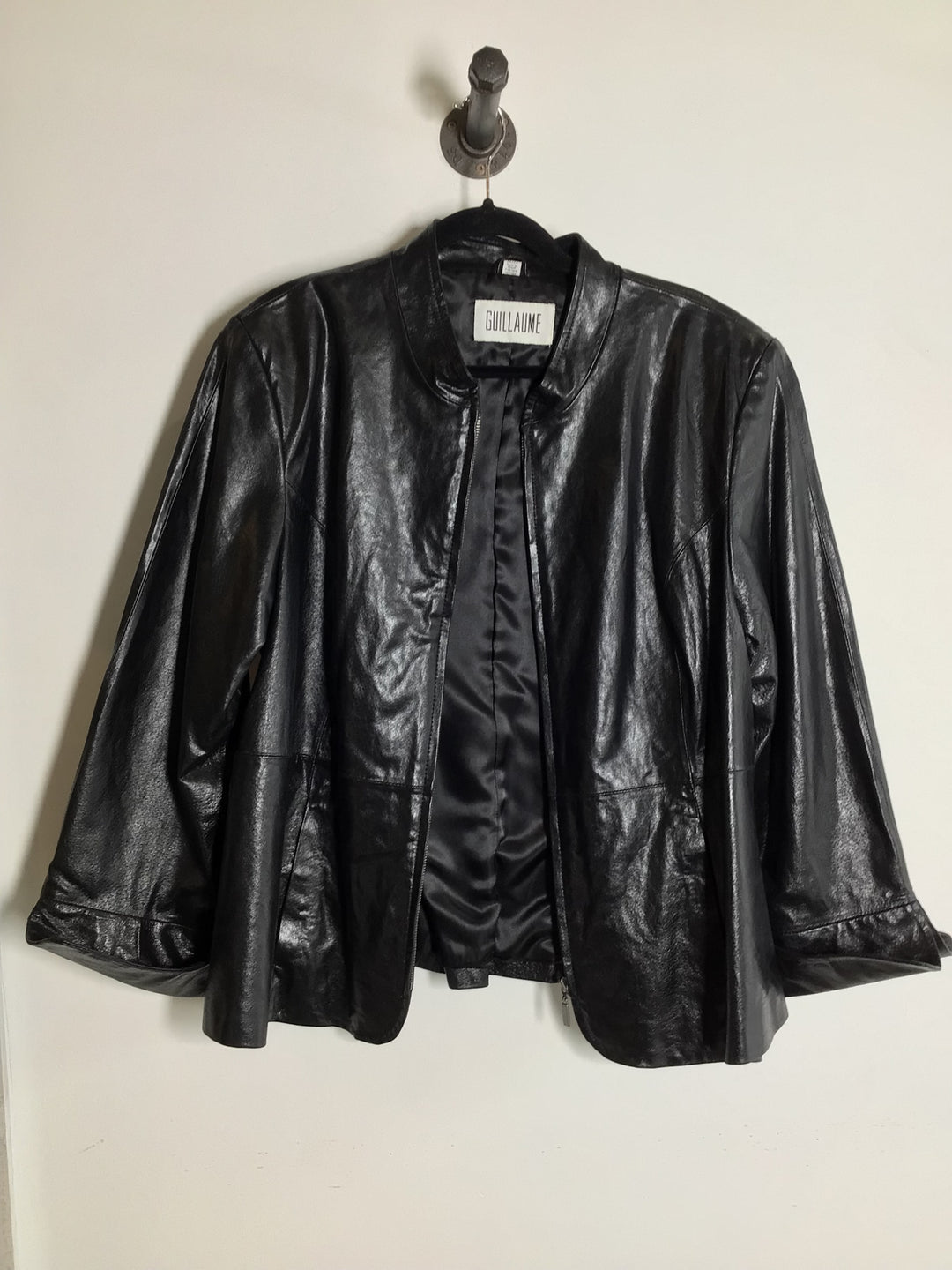 Black Leather Jacket - 2X