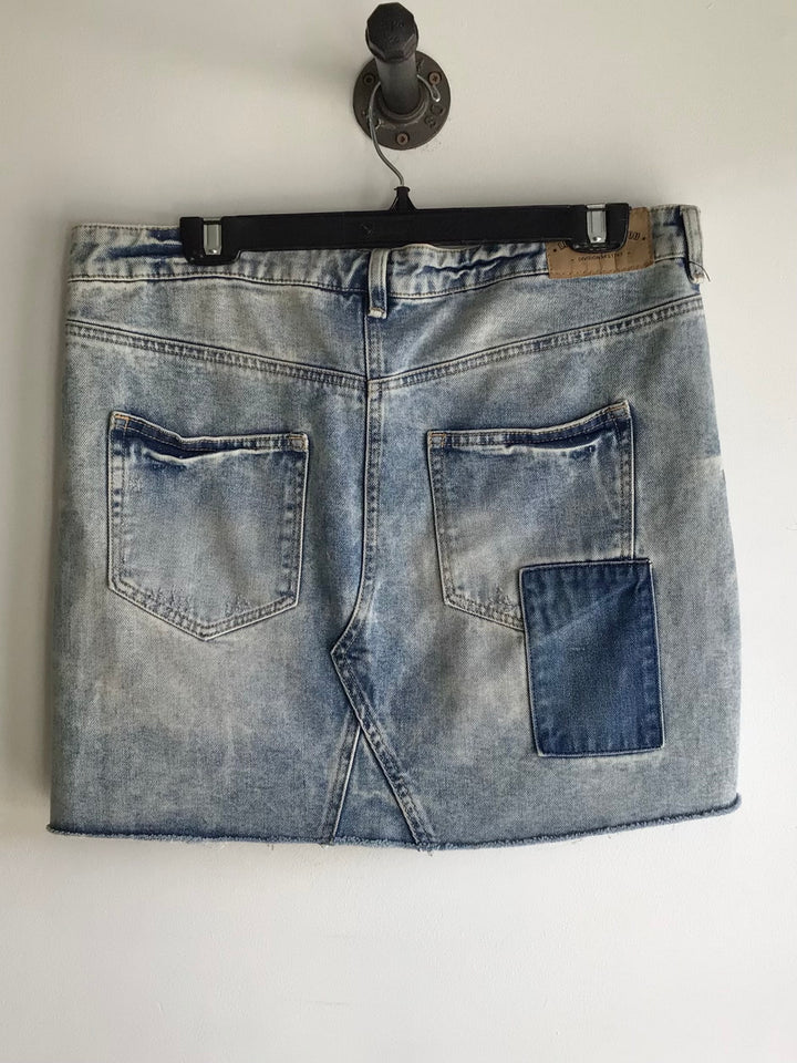 Boutique Thrift Skirt Patchwork - Size 12
