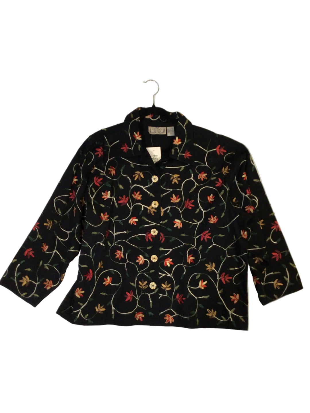 Janine - Embroidered Jacket - 3XL