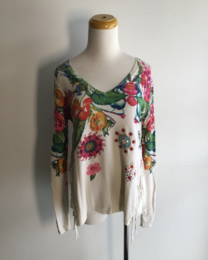 Desigual Floral Top - Size S