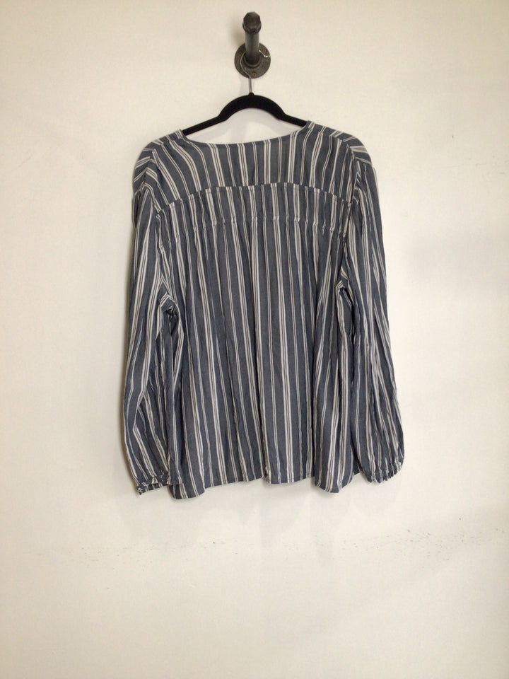 Loose Fit Striped Blouse