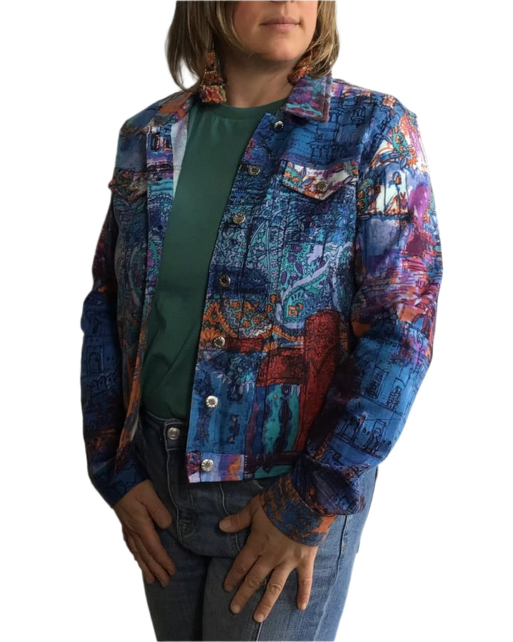 Ponte Jacket - Jaipur Blue