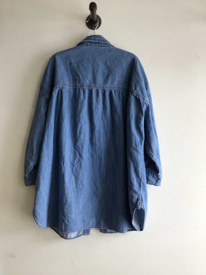 Vintage Jean Button Long Sleeve