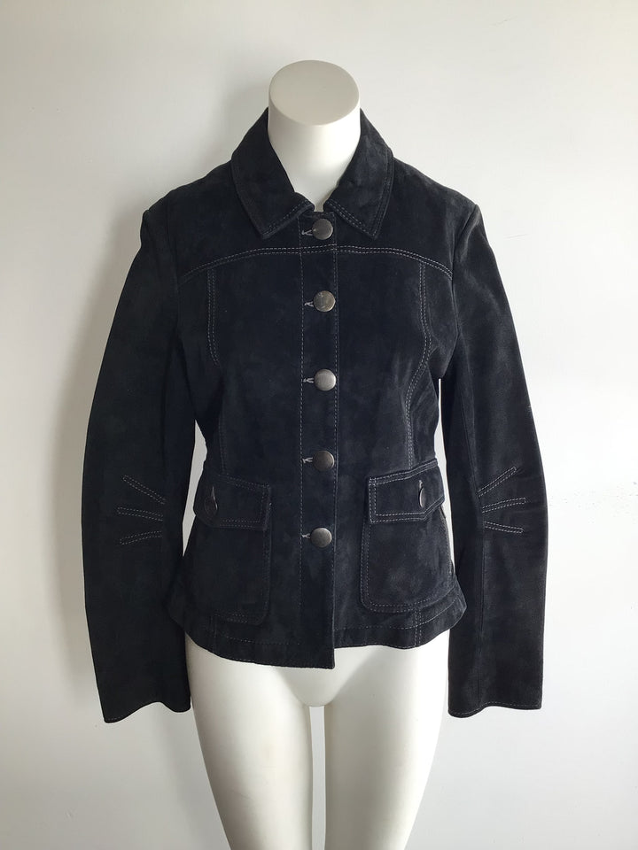 Retro Leather Jacket - Small