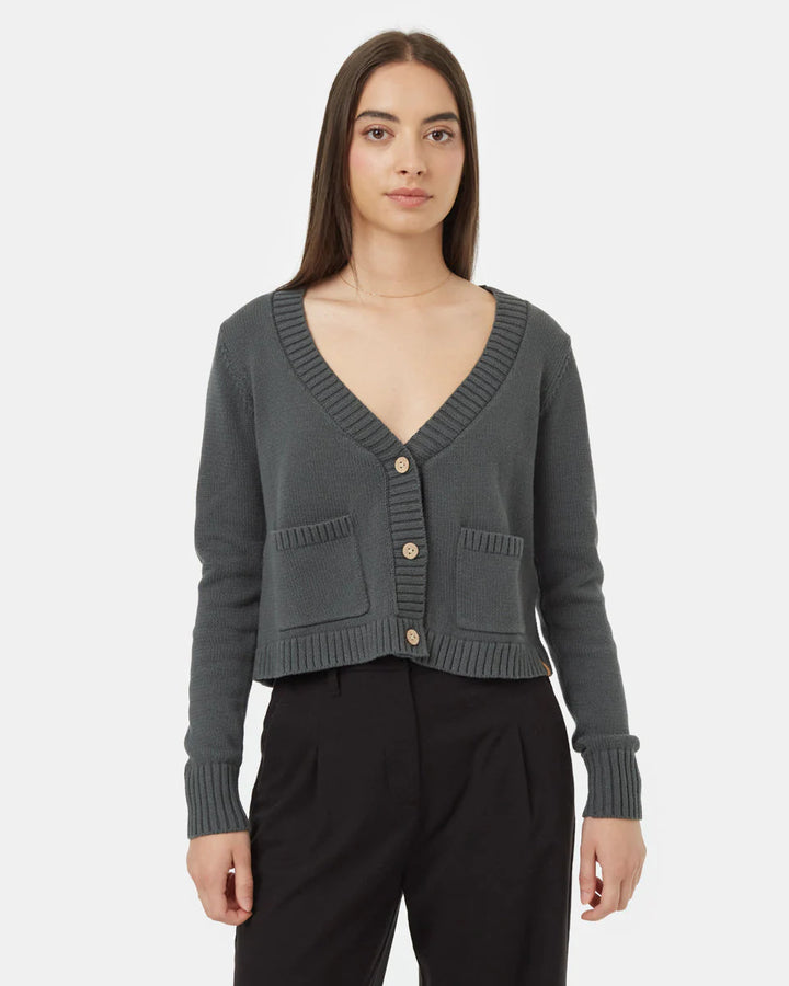 Grayson Knit Cardigan - Urban Green