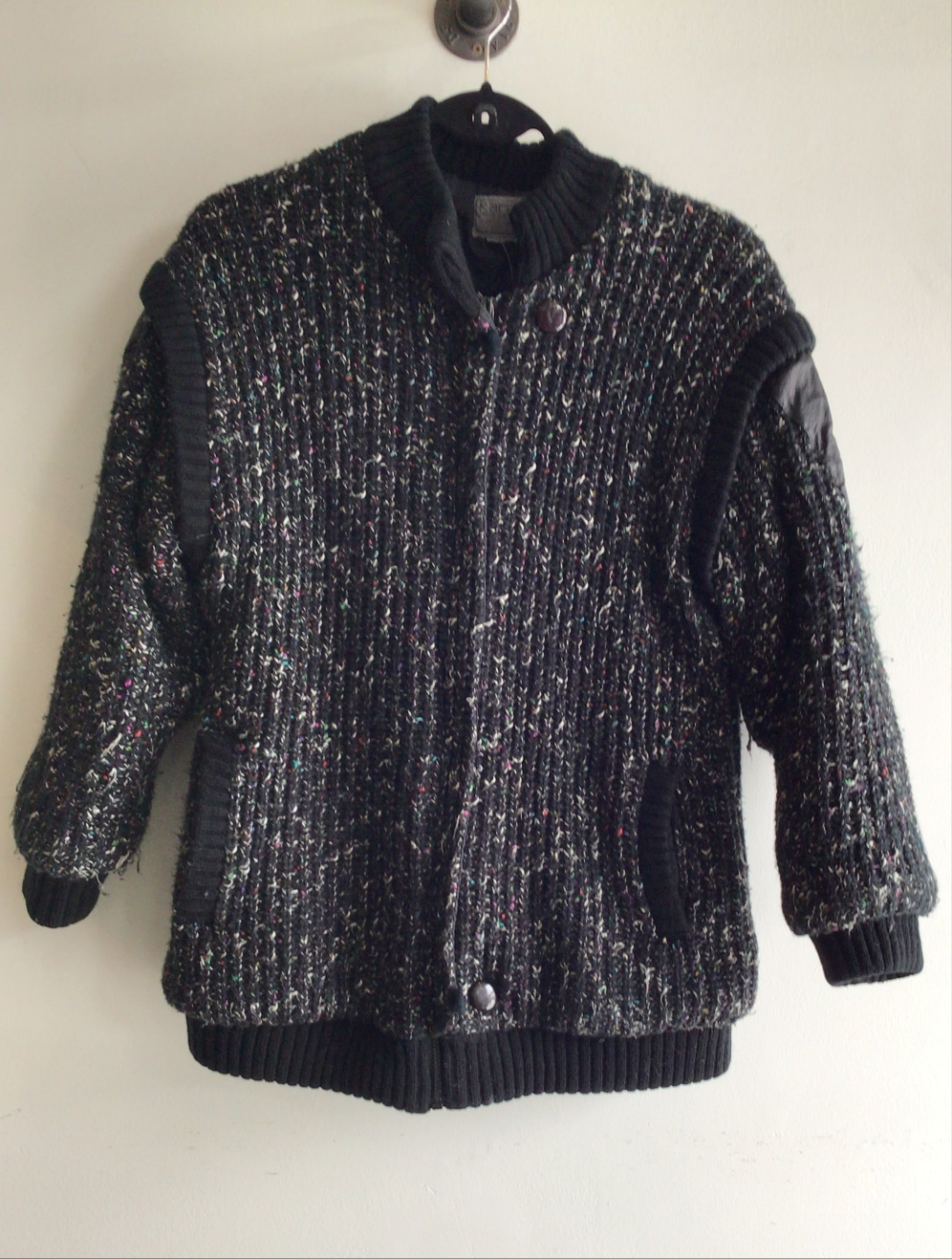 Vintage Confetti Knit Jacket