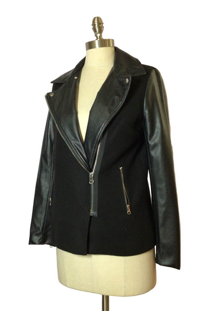 Moto Jacket w Zips