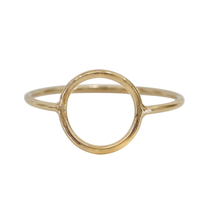 Gold Circle Ring