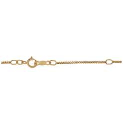 Gold Filled Box Link Anklet