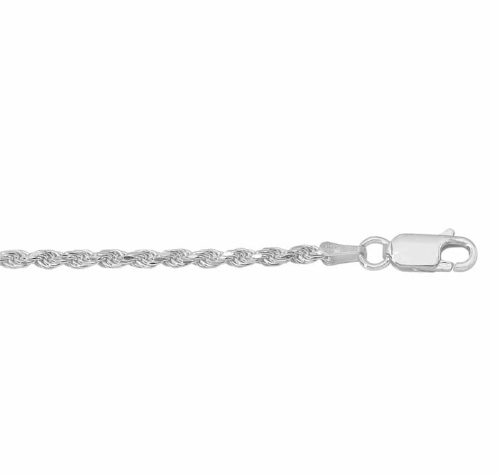 Silver Rope Anklet