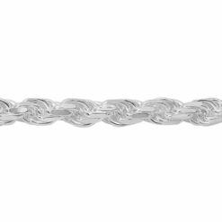 Silver Rope Anklet