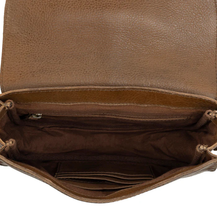 Summerset Vista Leather Bag - Bourbon