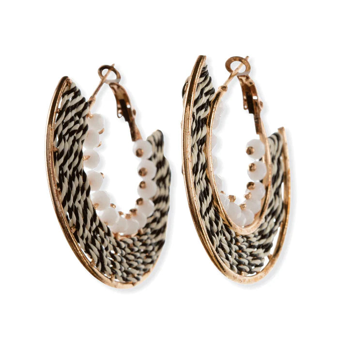 Zebra Zeal Earrings