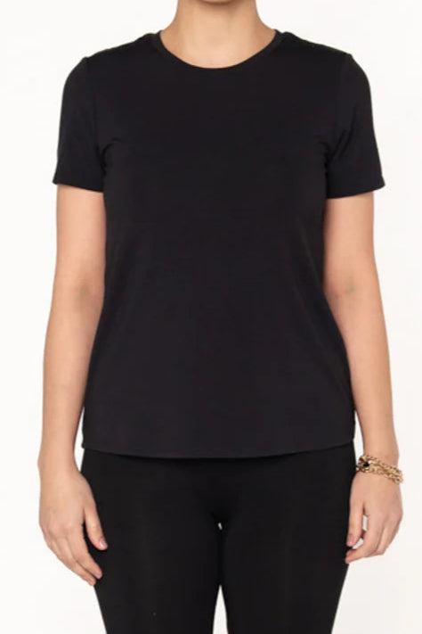 Gracie Crew Tee- Black