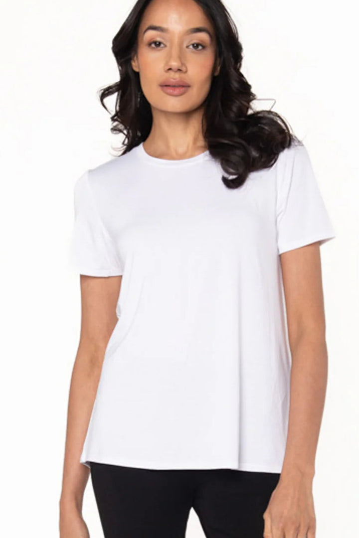 Gracie Crew Tee- White