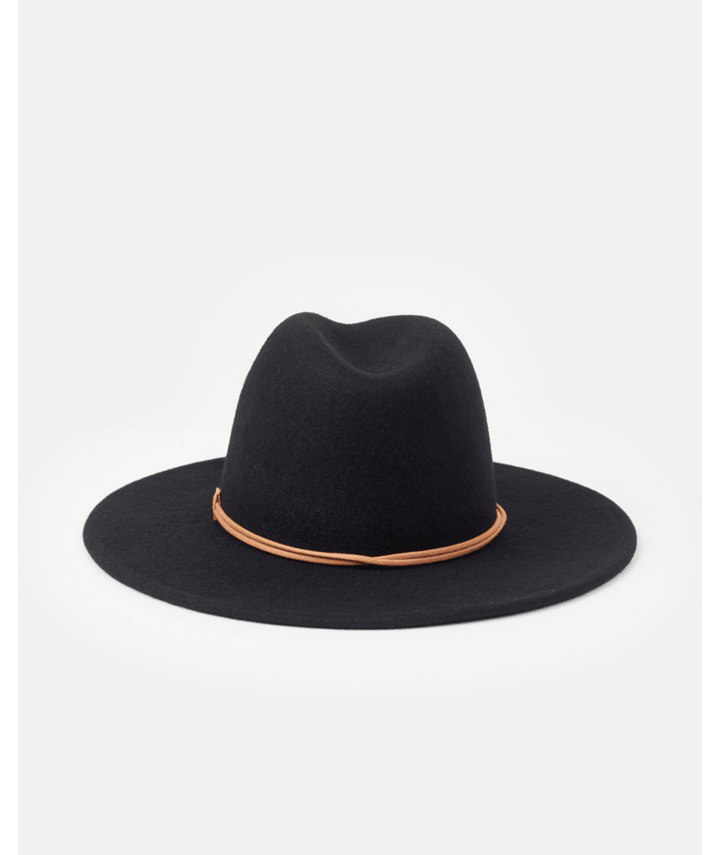 Festival Hat w Rope- Black