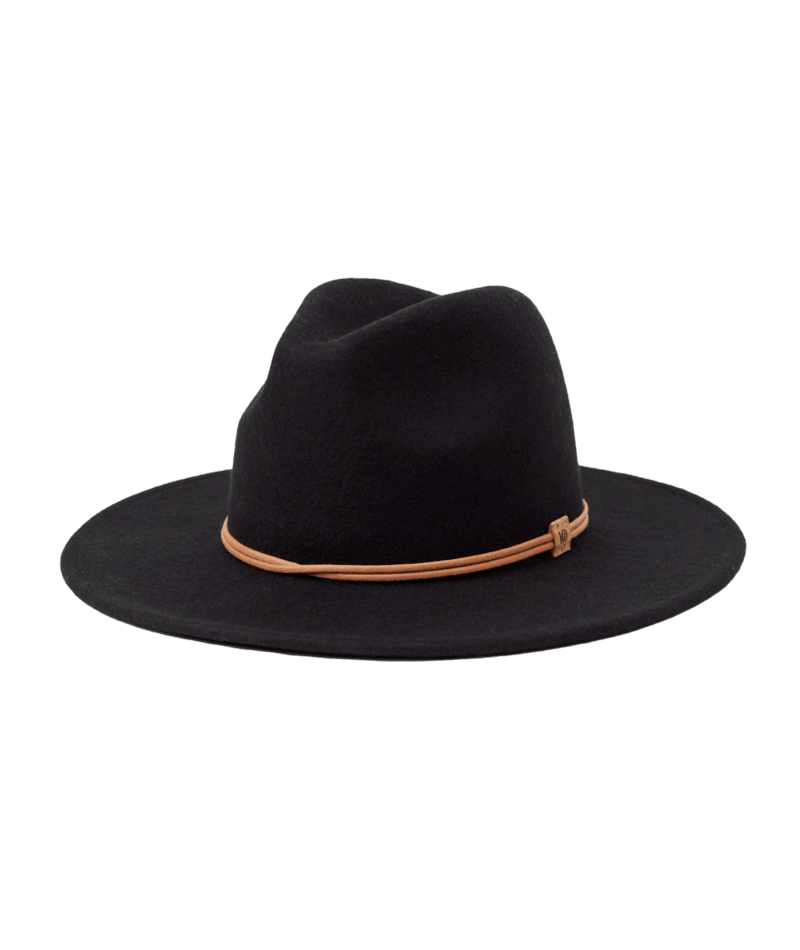 Festival Hat w Rope- Black