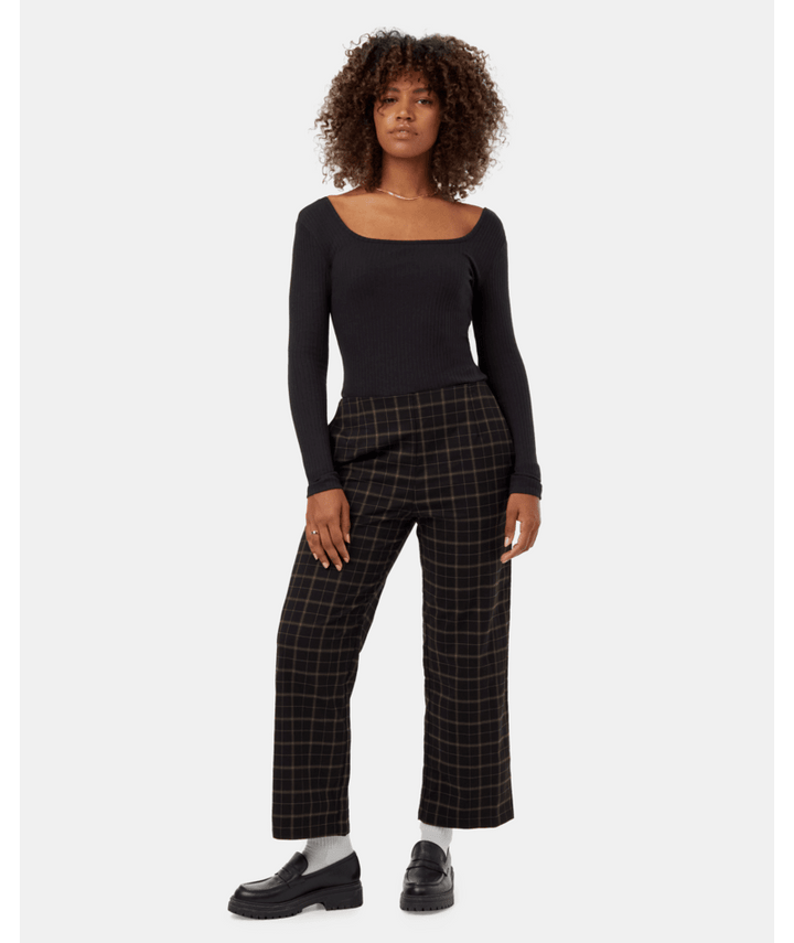 Eco Twill Cropped Pants