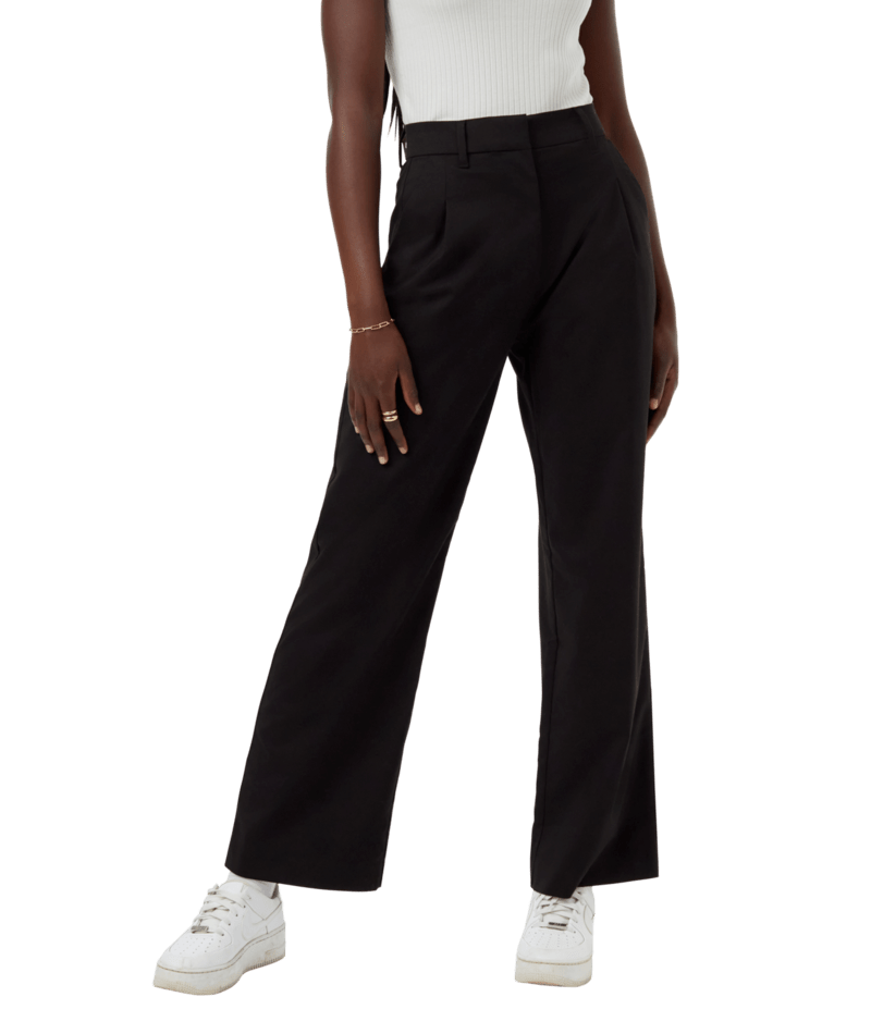 Eco Twill Pleated Pants