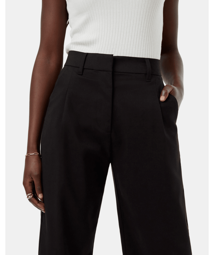 Eco Twill Pleated Pants