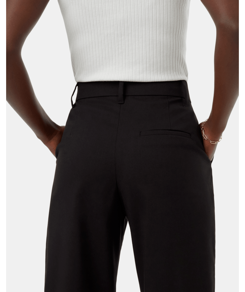 Eco Twill Pleated Pants