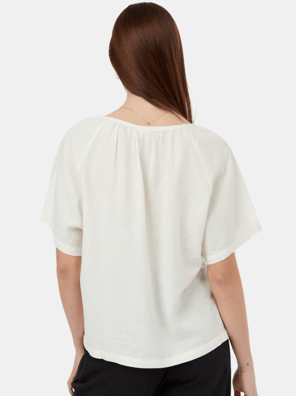 Hemp Popover Blouse- Undyed