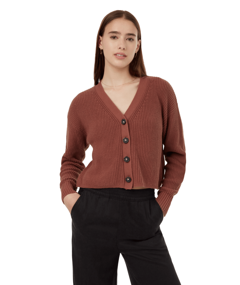 Ashton Cardigan - Mesa Red