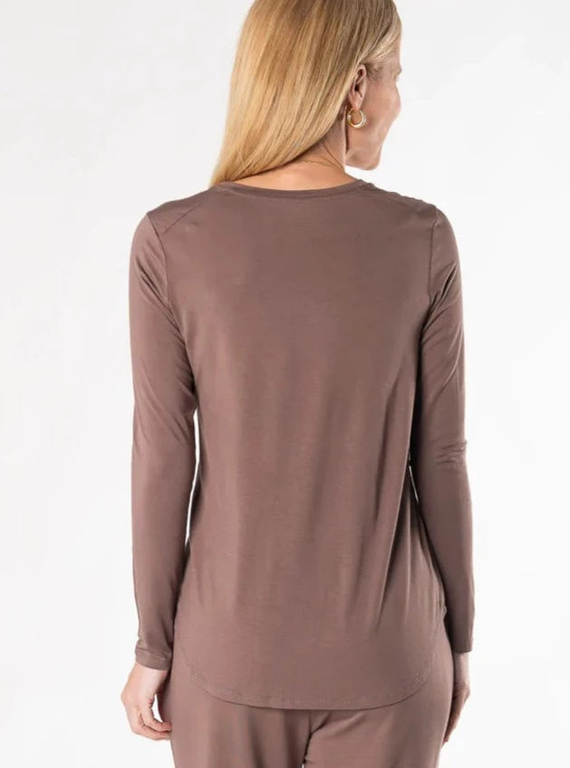 Georgia Long Sleeve - Latte