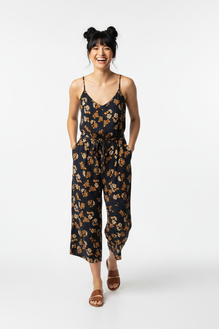 Marley Jumpsuit - Mustard