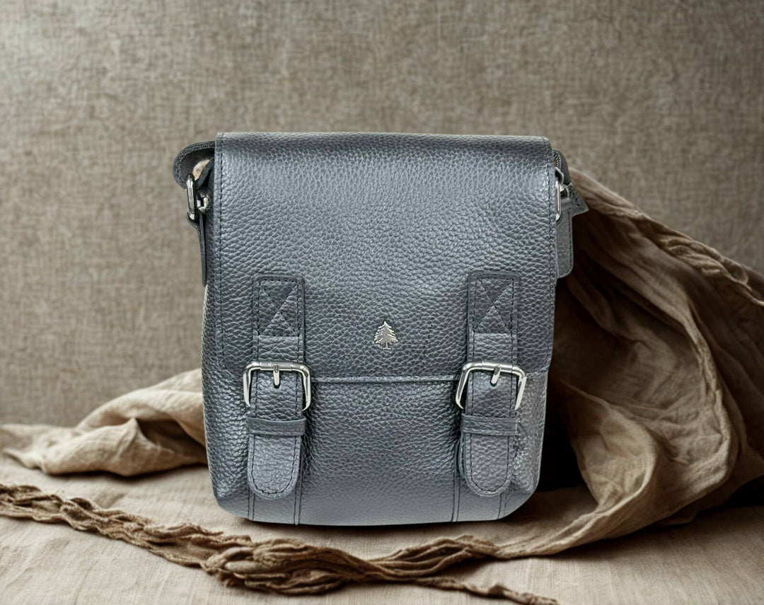 Mini Satchel Bag- Black