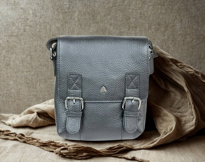 Mini Satchel Bag- Black