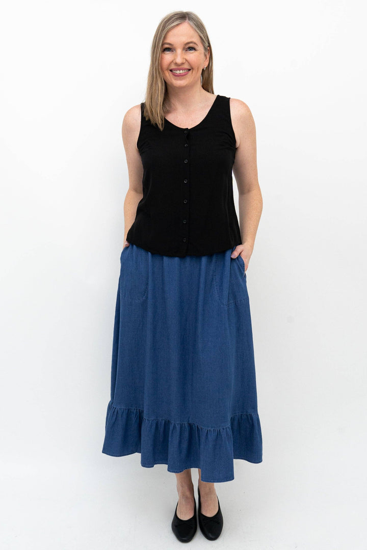 Tencel Denim Skirt