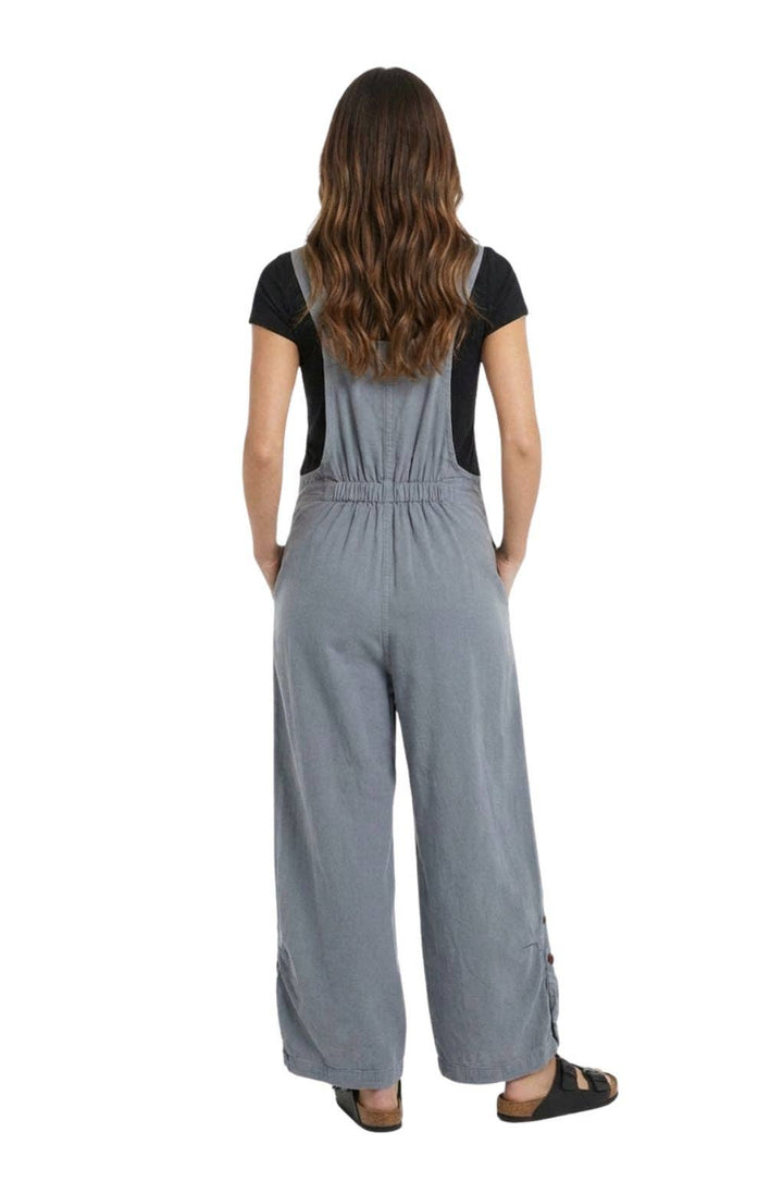 Tatania Cotton Overalls - Black