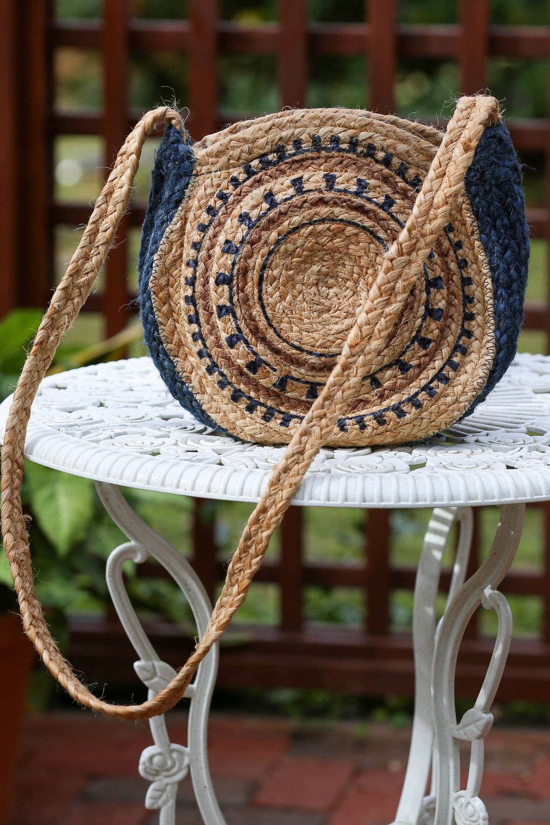 Round Jute Bag