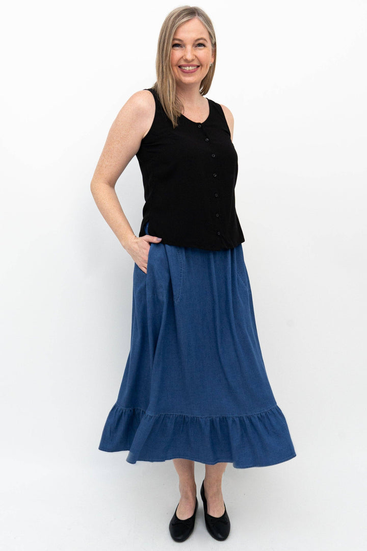 Tencel Denim Skirt