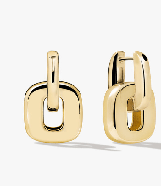 Agatha Two Tone Hoop - The Daisy Chain