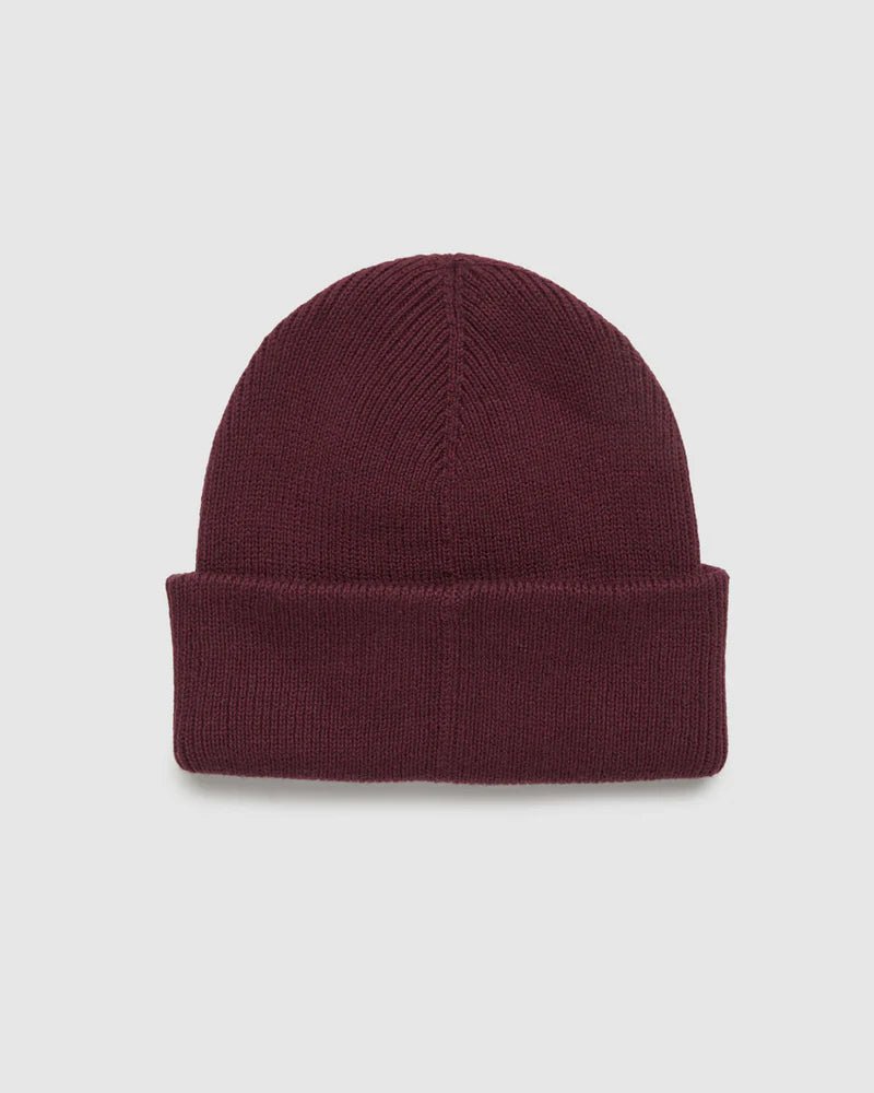 Alden Beanie - Burgundy - The Daisy Chain