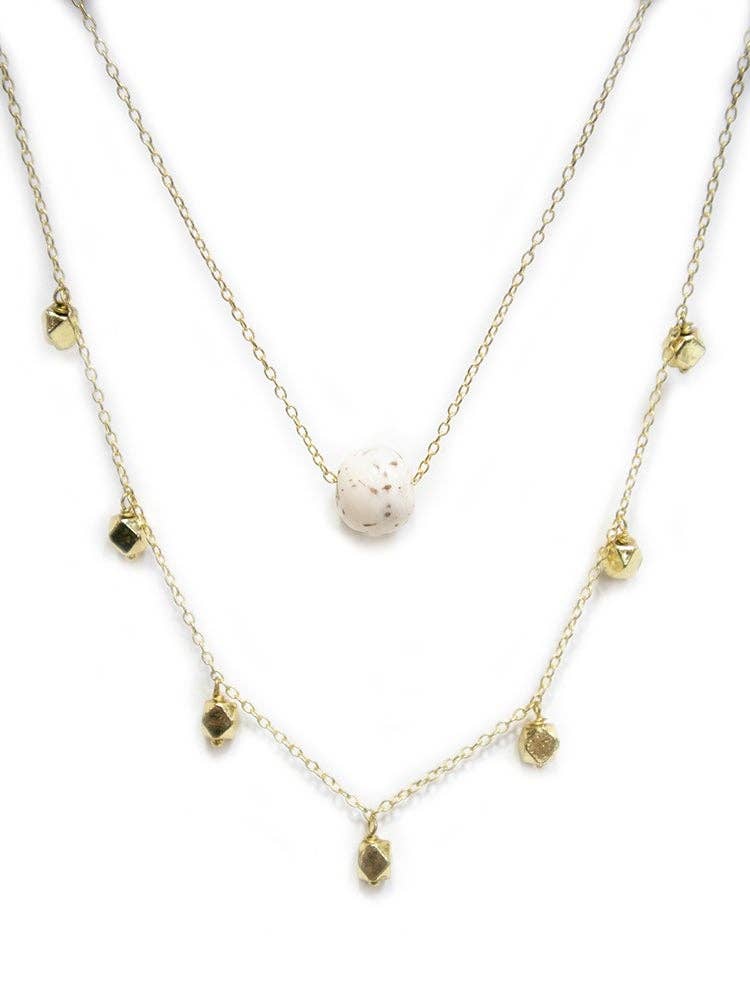 Alina Layered Necklace - The Daisy Chain