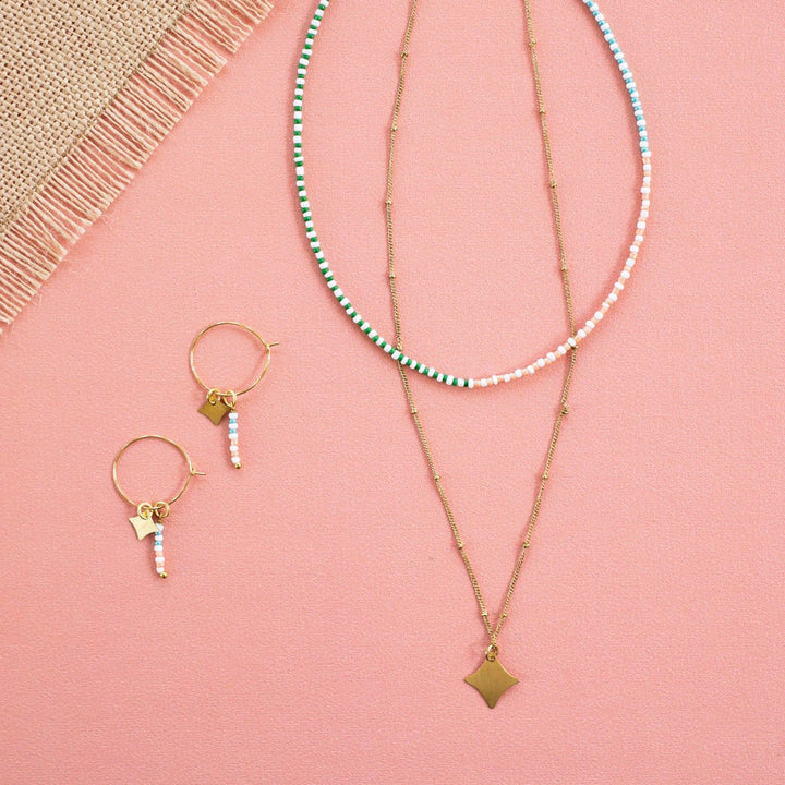 Americana Layered Necklace Multi - The Daisy Chain