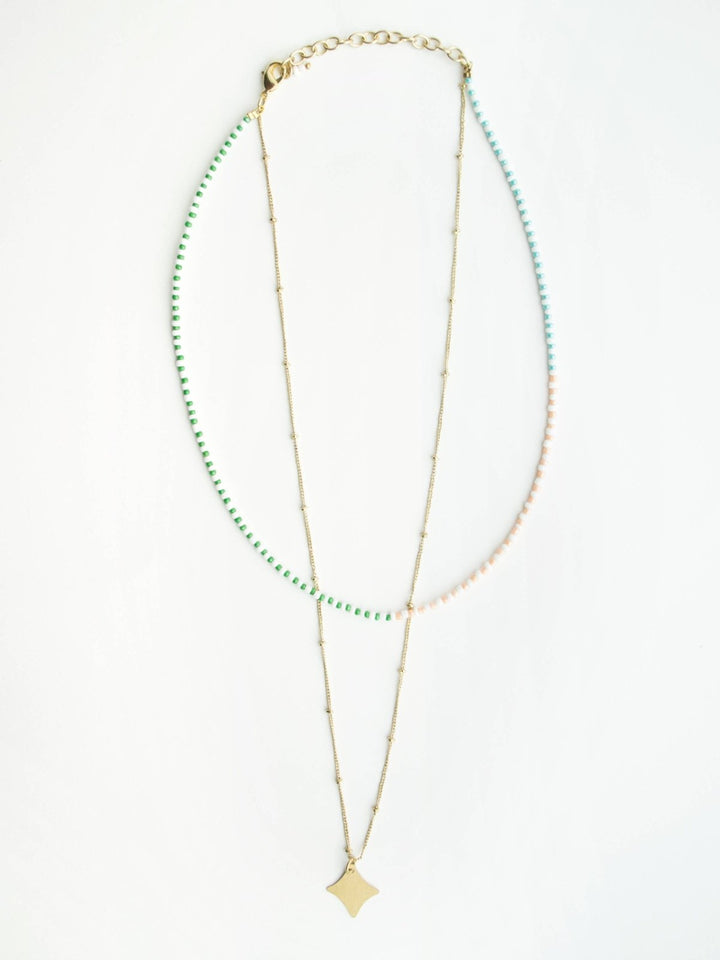 Americana Layered Necklace Multi - The Daisy Chain