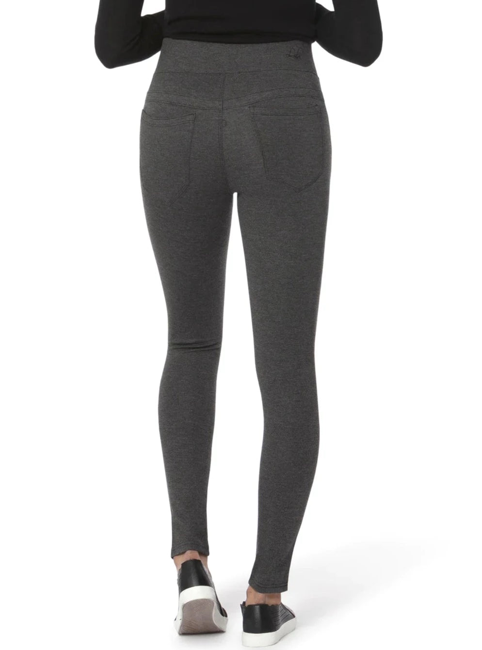 Anna Jeggings - Charcoal - The Daisy Chain