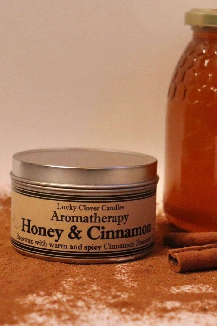 Aromatherapy Tins (8oz): Honey & Cinnamon - The Daisy Chain